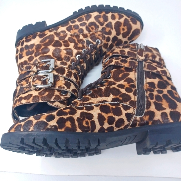 Rebecca Minkoff size 7.5 Cow Fur Boots - Picture 6 of 7